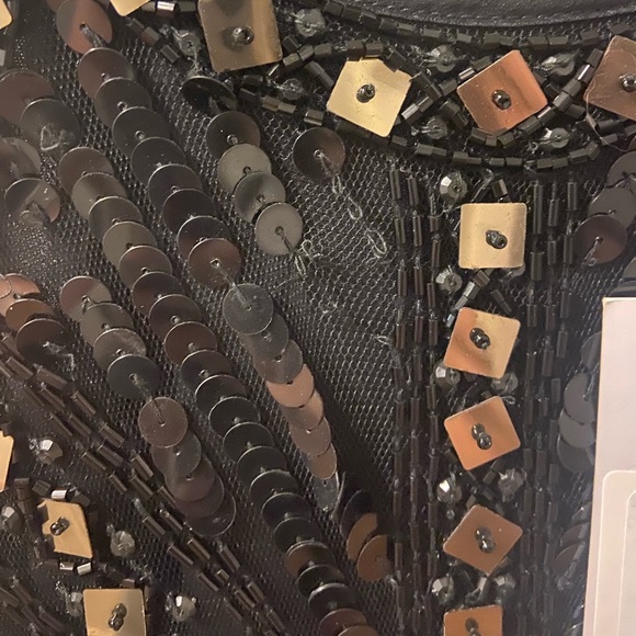 Black sequin party dress - Picture 6 of 7